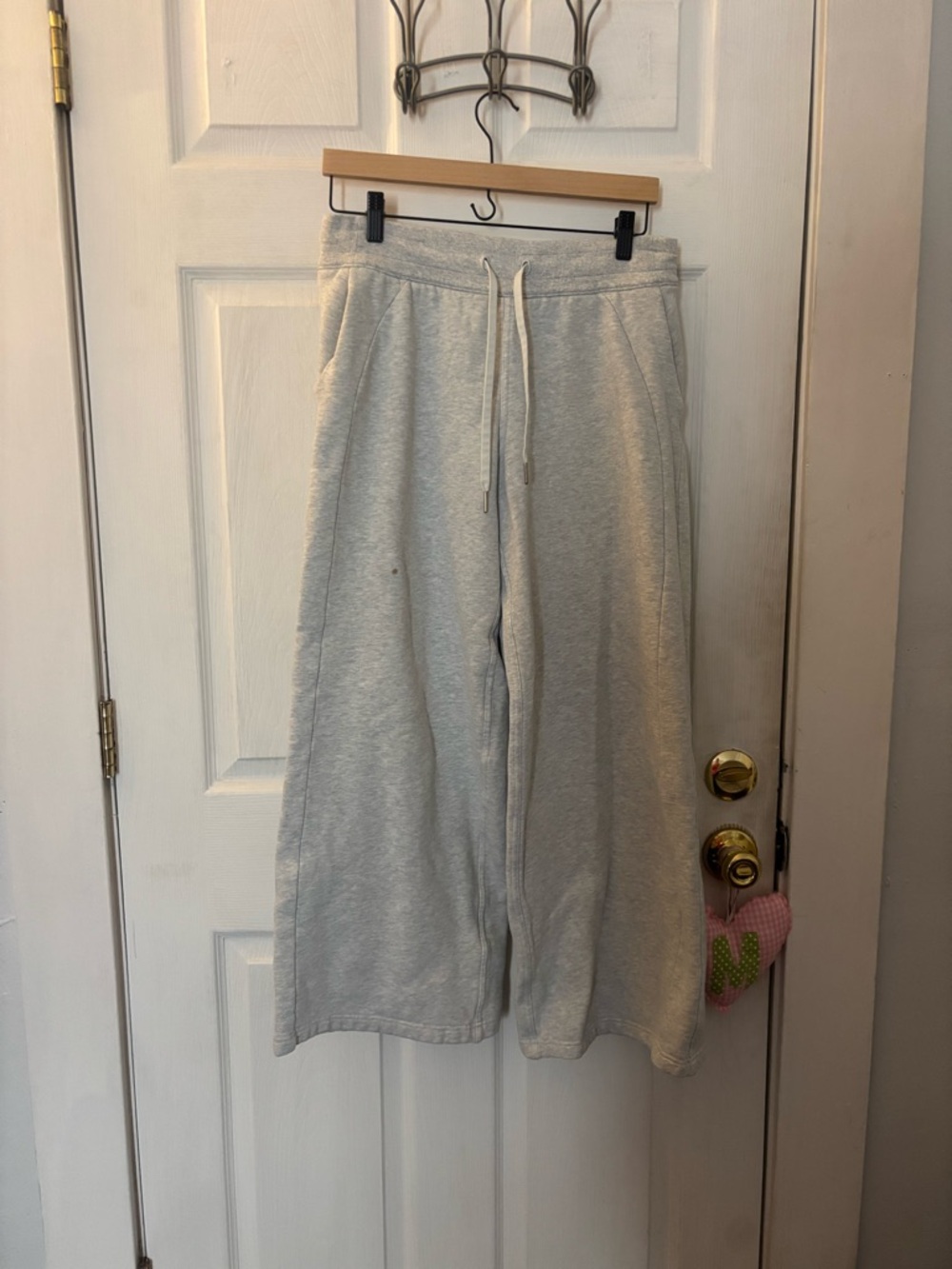 Lululemon Gray Wide Leg Sweatpants